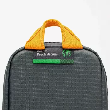 Lowepro Pouch Medium GearUp GL LP37139-GRL Nylon Ripstop Polyester Orange Grau 280x45x140mm