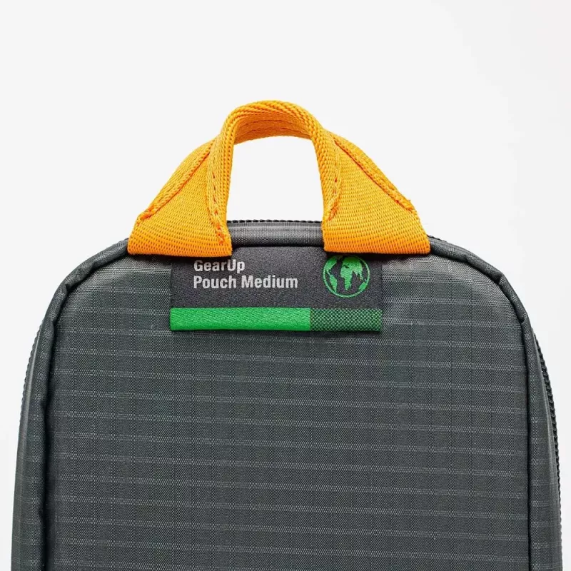 Lowepro Pouch Medium GearUp GL LP37139-GRL Nylon Ripstop Polyester Orange Grau 280x45x140mm