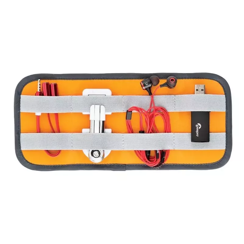 Lowepro Pouch Medium GearUp GL LP37139-GRL Nylon Ripstop Polyester Orange Grau 280x45x140mm