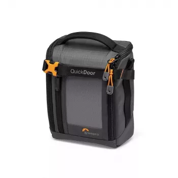 Kompaktes Etui Lowepro GearUp Creator Box M II Schwarz Grau