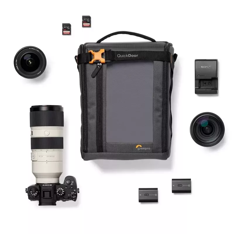 Kompakte Tasche Lowepro GearUp Creator Box XL II Schwarz Grau