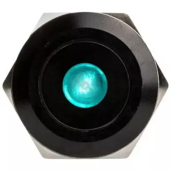 DimasTech Vandalismusschalter/-taster 22mm Schwarzline Dot RGB PD219