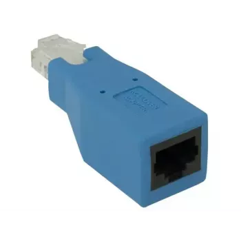 CradlePoint Rollover-Adapter für RJ45, blau – RJ45-auf-RJ45-Konsolenkabel