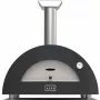 Pizzaofen Alfa Forni Moderno 2 Pizze Hybrid Ardesia Grau – kompakter Tisch-Pizzaofen, 2 Pizzen