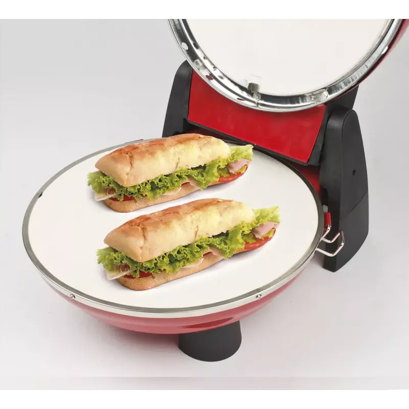 Pizzamaker G3 Ferrari Pizzeria Snack Napoletana 1200 W Schwarz Rot 1 Pizza 31 cm
