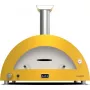 Holzbefeuerter Pizzaofen Alfa Forni Moderno 5 Pizze Gelb FXMD-5P-LGIA, Outdoor-Tischpizzaofen, Kapazität für 5 Pizzen