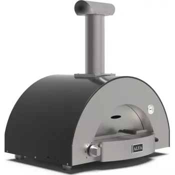 Pizzaofen Alfa Forni Classico 2 Pizze Hybrid Grau FXCL-2P-GGRA — Hybrid-Pizzaofen für 2 Pizzen, grau