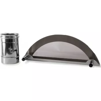 Alfa Forni Low & Slow Kit Gas AC-KITLOWSLO5PG für 5 Pizzen – Gas-Zubehörsatz