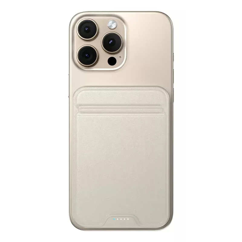 Tragbare Powerbank Satechi ST-B10Q2SW 10000 mAh, kabelloses Laden, Sand