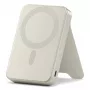 Tragbare Powerbank Satechi ST-B10Q2SW 10000 mAh, kabelloses Laden, Sand