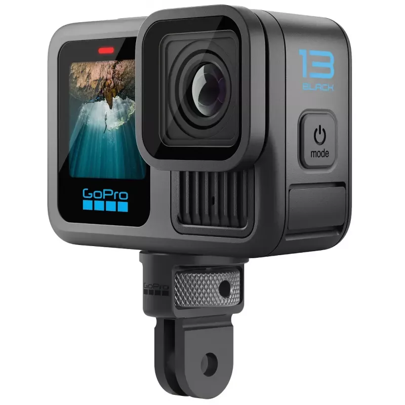 Kamera-Halterung GoPro ¼-20 Montagefinger-Adapter — universal 24×24×37 mm, schwarz