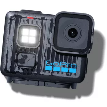 Action-Kamera GoPro LIT HERO – 4K Ultra HD 100 fps, 12 MP, 1,76-Zoll-LCD, Wi‑Fi, MicroSD