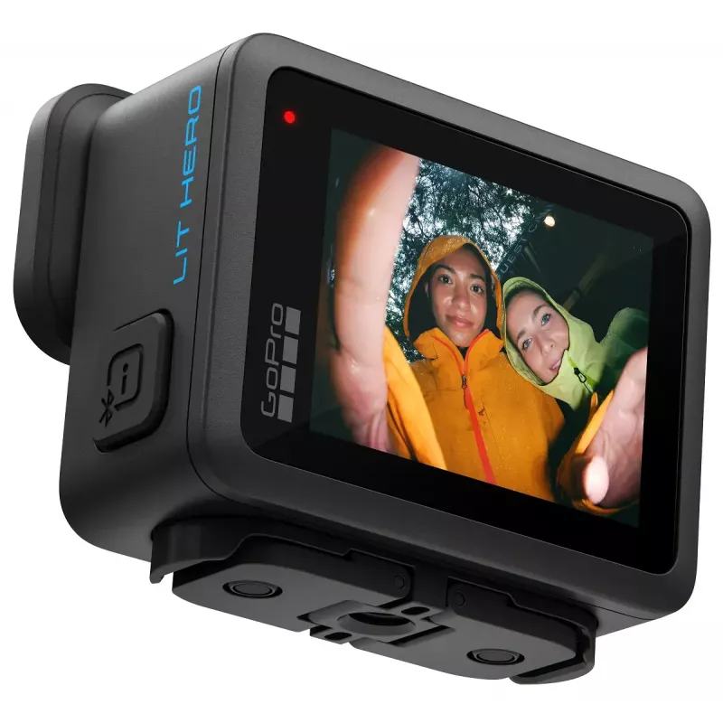 Action-Kamera GoPro LIT HERO – 4K Ultra HD 100 fps, 12 MP, 1,76-Zoll-LCD, Wi‑Fi, MicroSD