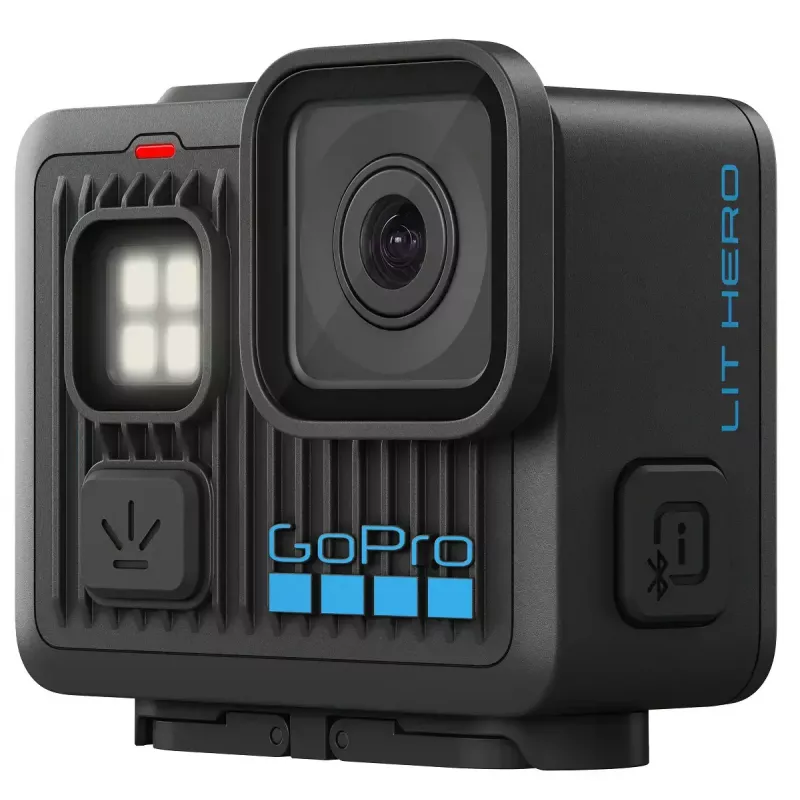 Action-Kamera GoPro LIT HERO – 4K Ultra HD 100 fps, 12 MP, 1,76-Zoll-LCD, Wi‑Fi, MicroSD