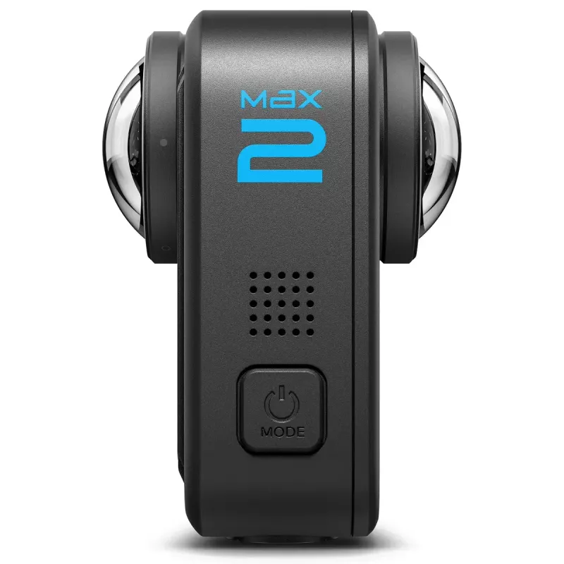 Action-Kamera GoPro MAX2 mit 8K Ultra HD, 29,5-MP-Sensor, 100 fps, LCD-Anzeige, GPS, Wi‑Fi — Zubehörpaket