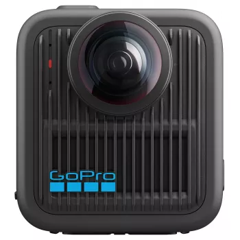 Action-Kamera GoPro MAX2 mit 8K Ultra HD, 29,5-MP-Sensor, 100 fps, LCD-Anzeige, GPS, Wi‑Fi — Zubehörpaket