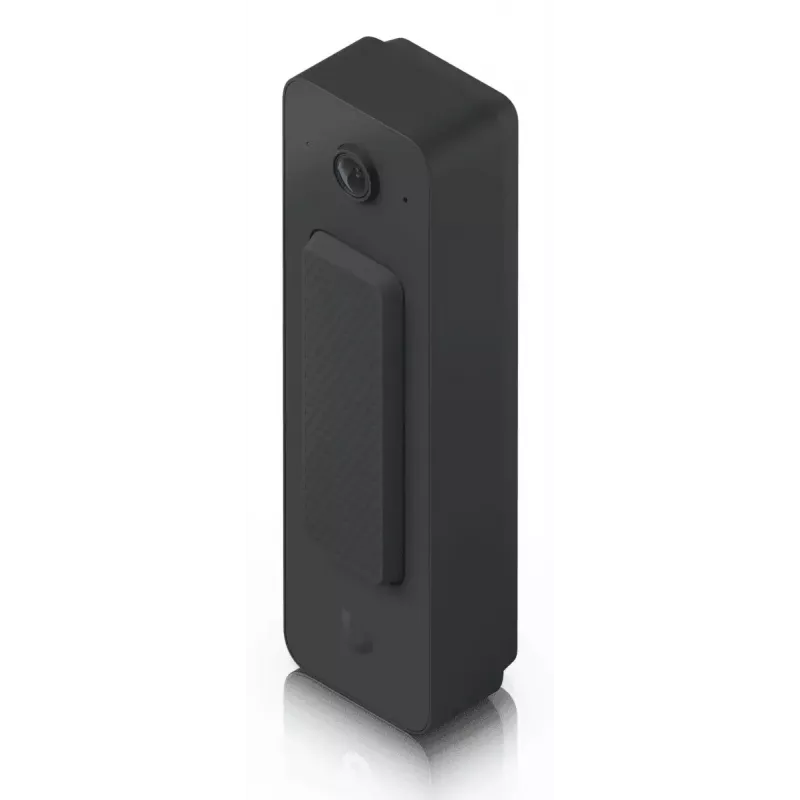 Türklingel UBIQUITI Doorbell Lite Schwarz – kabelgebundene PoE-Videotürklingel, 5 MP, 2560×1920, IPX5, Gehäuse aus Metall & Polycarbonat