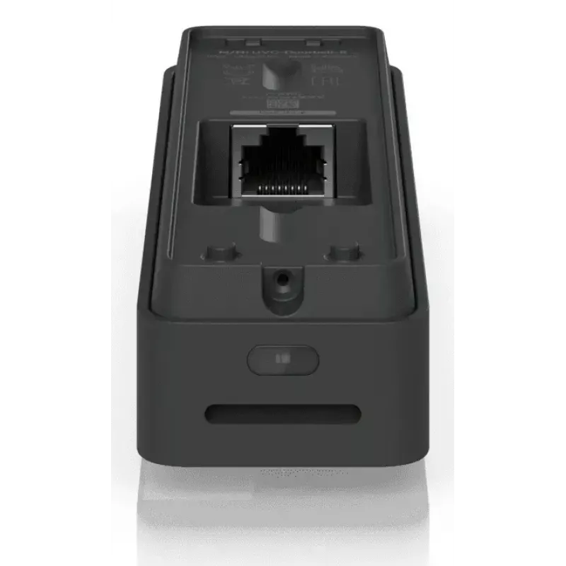 Türklingel UBIQUITI Doorbell Lite Schwarz – kabelgebundene PoE-Videotürklingel, 5 MP, 2560×1920, IPX5, Gehäuse aus Metall & Polycarbonat