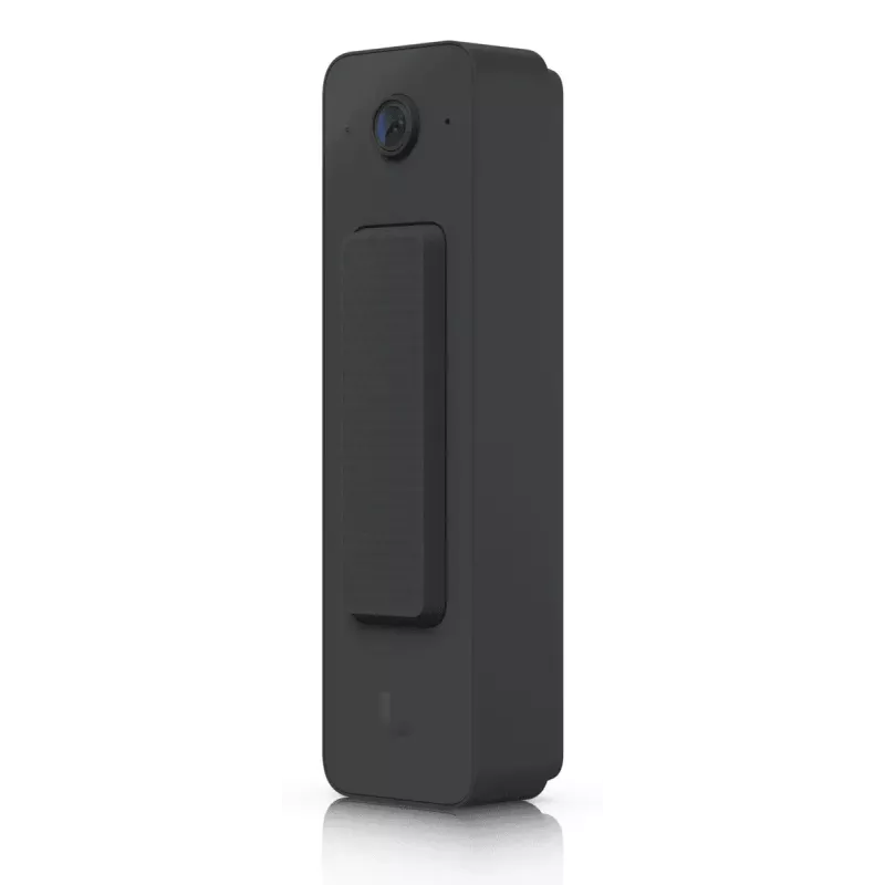 Türklingel UBIQUITI Doorbell Lite Schwarz – kabelgebundene PoE-Videotürklingel, 5 MP, 2560×1920, IPX5, Gehäuse aus Metall & Polycarbonat