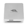 SSD-Gehäuse OWC Envoy Pro Elektron M.2 Silber, USB-C 10 Gbit/s, unterstützt 1 M.2 SSD (480 GB installiert)