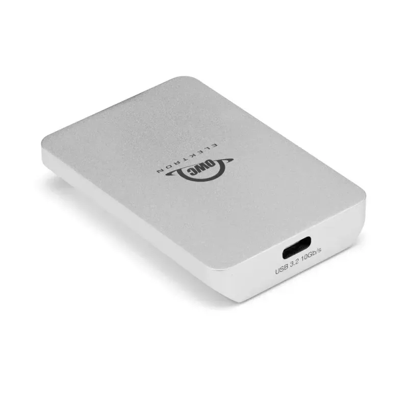 SSD-Gehäuse OWC Envoy Pro Elektron Silver M.2, USB-C, 10 Gbit/s, 1 TB (installiert)