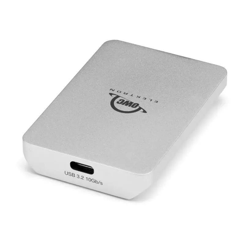 SSD-Gehäuse OWC Envoy Pro Elektron Silver M.2, USB-C, 10 Gbit/s, 1 TB (installiert)