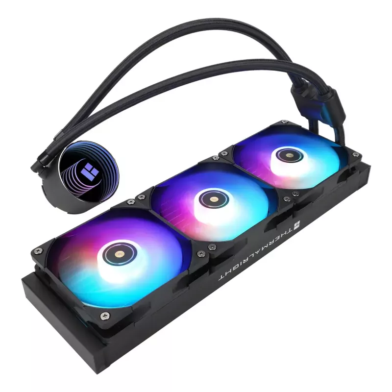 All-in-One-Flüssigkeitskühler Thermalright Frozen Notte 360 ARGB V2 12 cm Schwarz