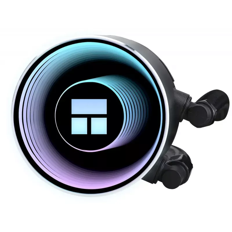 All-in-One-Flüssigkeitskühler Thermalright Frozen Notte 360 ARGB V2 12 cm Schwarz