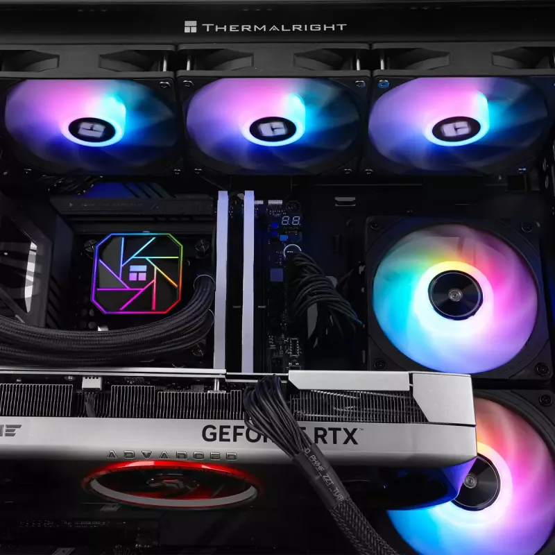 All-in-One-Flüssigkeitskühler Thermalright Aqua Elite 360 V3 12 cm Schwarz