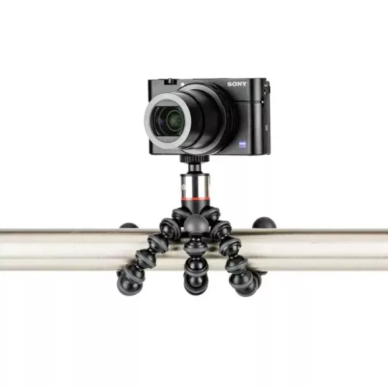Stativ JOBY GorillaPod 500 für Action-Kameras, 3 Beine, max. Traglast 0,5 kg, Schwarz/Grau