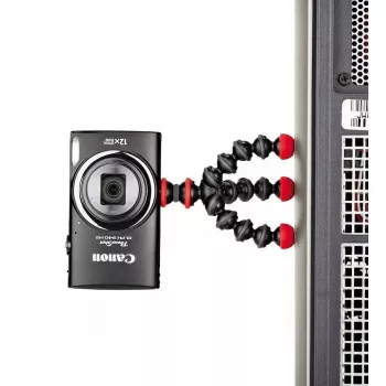 Mini-Stativ Action-Kamera Joby GorillaPod Magnetic JB01504-BWW Schwarz Rot