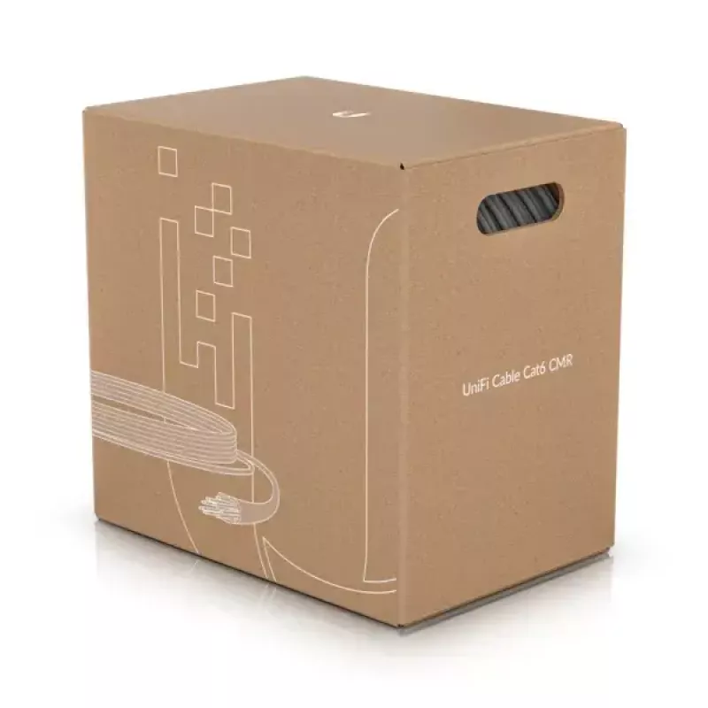 Netzwerkkabel Ubiquiti U-Cable-C6-CMP U/UTP Cat6 305 m Weiß