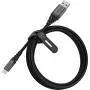 USB-auf-Lightning-Kabel OTTERBOX Premium 2 m – Dark Ash Schwarz, USB-A auf Lightning, langlebiges Laden und Datentransfer