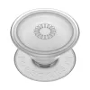 Grip PopSockets PlantCore von Popsockets — universeller Handygriff, grau transluzent, 38,8 × 7,7 mm