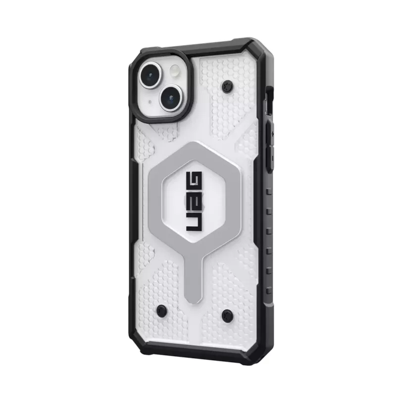 Abdeckung Urban Armor Gear 114311114343 iPhone 15 Plus 17 cm Schwarz Transparent