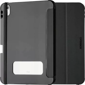 Flip Case OTTERBOX React Series für Apple 10,9-Zoll iPad 10. Generation, Schwarz