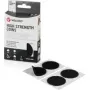 Klettverschluss Velcro 6-Punkt-Haken und 6-Punkt-Schlaufe, Durchmesser 45 mm, schwarz
