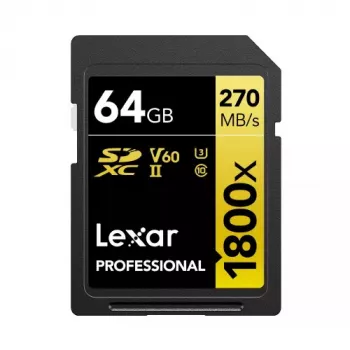 Speicherkarte Lexar 64 GB SDXC UHS-II LSD1800064G-BNNNG