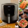 Fettarmer Fritteuse Cecotec 03300 5,5 L 1550 W Schwarz