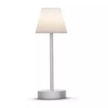 Tischleuchte Newgarden LOLA schlank 30 2 W LED Grau IP44