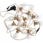 Outdoor-Jute-Lichtkabel NewGarden ALLEGRA GUIRLANDA LUMGASXXOCNW, dekorative Schnur für Gartenbeleuchtung