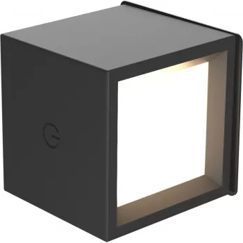 Batteriebetriebene Gartenleuchte für außen NewGarden LUMBOX080NXWLNW — 8 Batterien, Schwarz