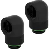 Anschlussstück Corsair CX-9055009-WW Messing Schwarz 90° Drehadapter