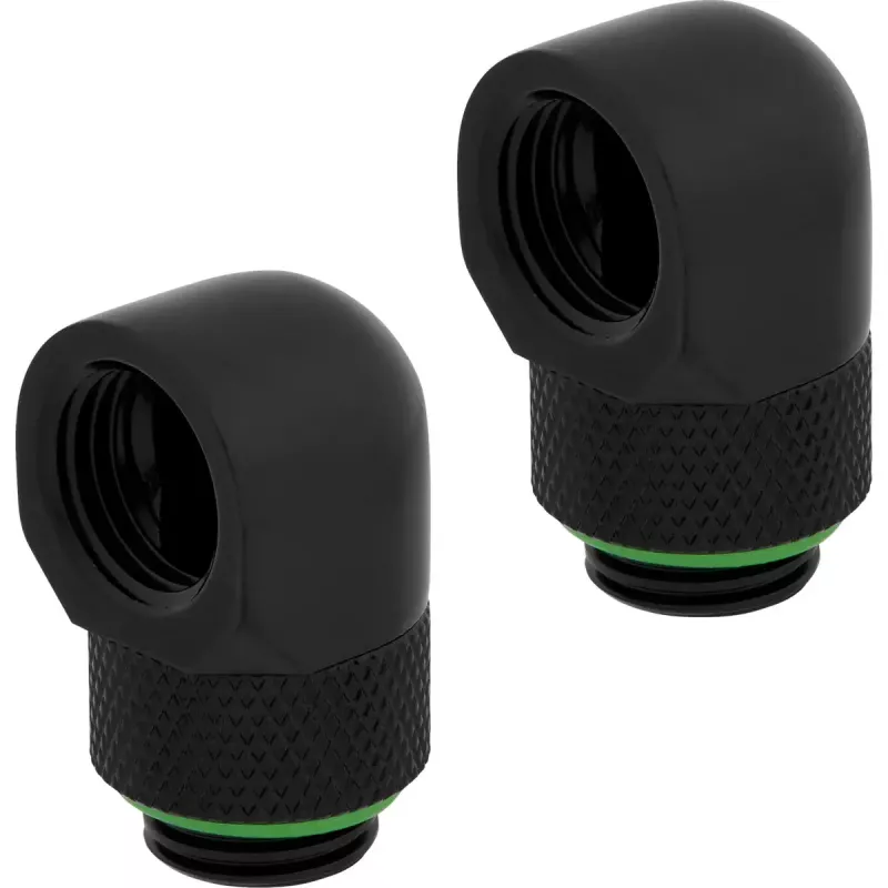 Anschlussstück Corsair CX-9055009-WW Messing Schwarz 90° Drehadapter