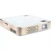 Projektor Kodak Luma 150 Wi‑Fi Weiß‑Gold, tragbarer LED-Pico-Projektor mit drahtloser Konnektivität
