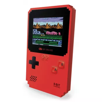 Gamepad dreamGEAR PIXEL CLASSIC Rot — digitaler Steuergerät, Micro-USB, AAA-Batteriebetrieb
