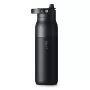 Edelstahl-Wasserflasche LARQ PureVis 2 1000 ml, Schraubdeckel, eingebauter Akku, 20 Tage Laufzeit, schwarz