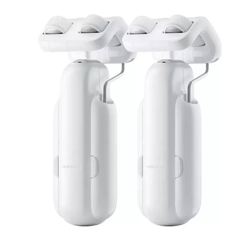 SwitchBot W2400000R – intelligenter Vorhangmotor für U-Schiene (EU & UK) – batteriebetrieben, USB-C, 15 kg Schubkraft