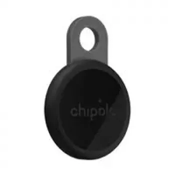 Bluetooth-Tracker Chipolo LOOP Modell CH‑RSO006 in Schwarz – Gegenstandssucher mit austauschbarer Batterie