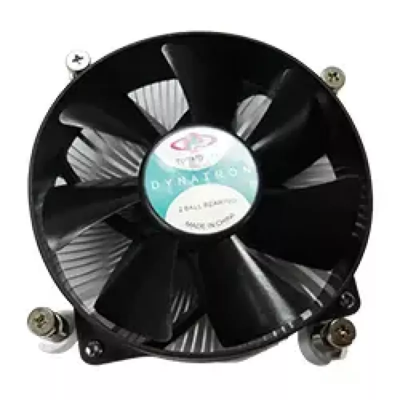 Prozessorkühler Dynatron A 2339, 92 mm Aluminium/Schwarz, 12 V, 1000–2500 U/min